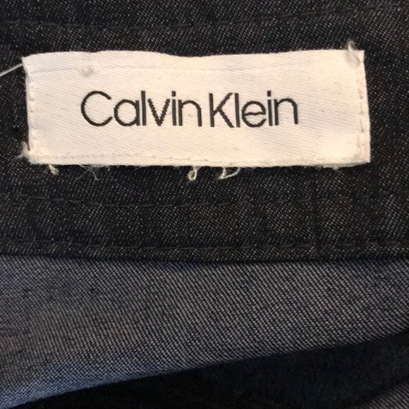 SOLD Calvin Klein wrap navy blue jumpsuit - Picture 8 of 8